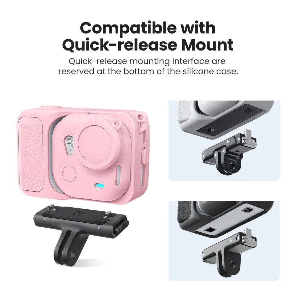 Soft Silicone Cover For Insta360 Go Ultra Camera | Built Supply Co