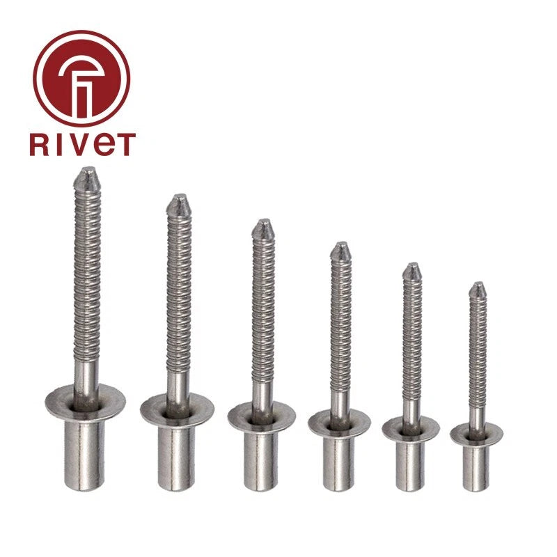 Iso 15974 M4.8 Rivet Countersunk Head Closed End Sealed Fasteners 100