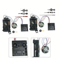 Quartz Pendulum Clock Movement With Chime Box Diy Accessory For Clock