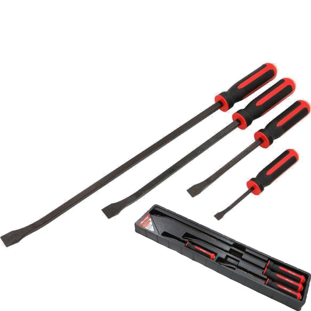 Neilsen 4pc Pry Crow Lever Bar Set by Neilsen