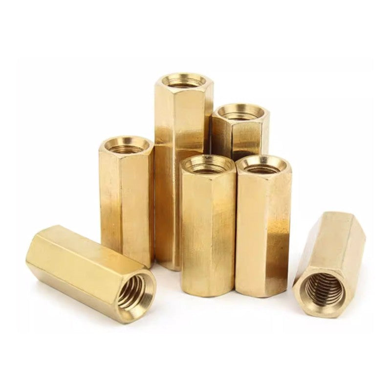 Female-Female Brass Hex Column Standoff M2-M6