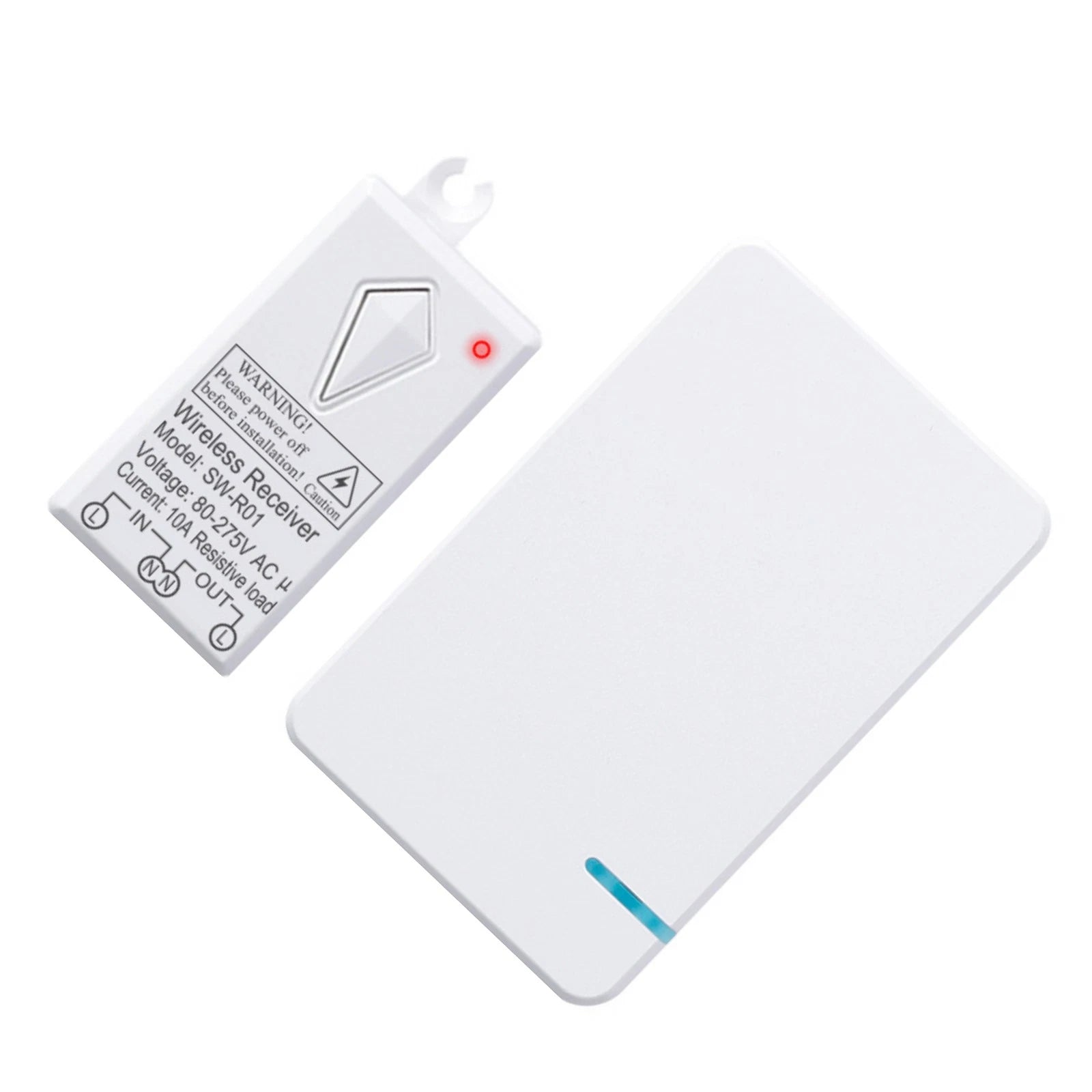 Wireless Light Switch W/ Receiver For Led Lamp On/off Rf Remote