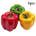 Artificial Imitated Peppers Vegetables Decor Restaurants Props