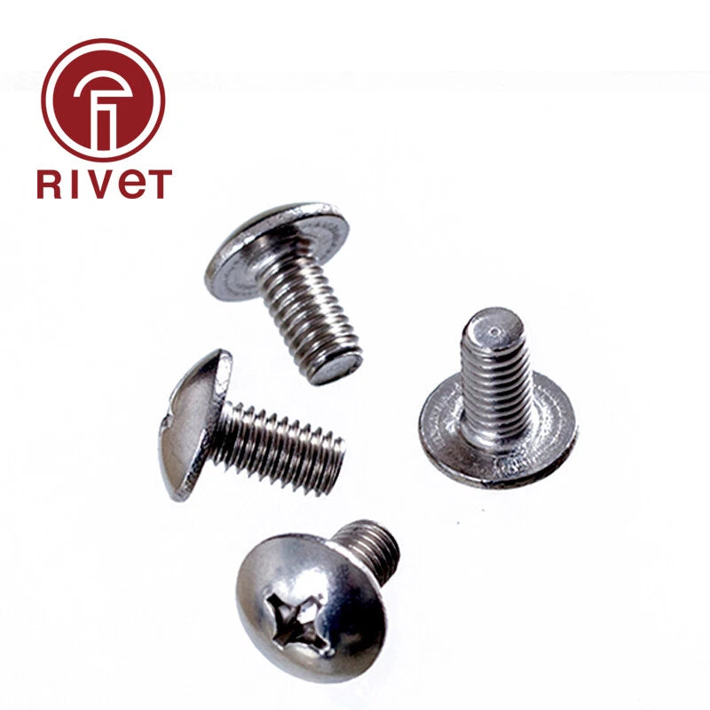 Jis B 1111 Cross Recessed Mushroom Head Screws Stainless Steel M2 M3