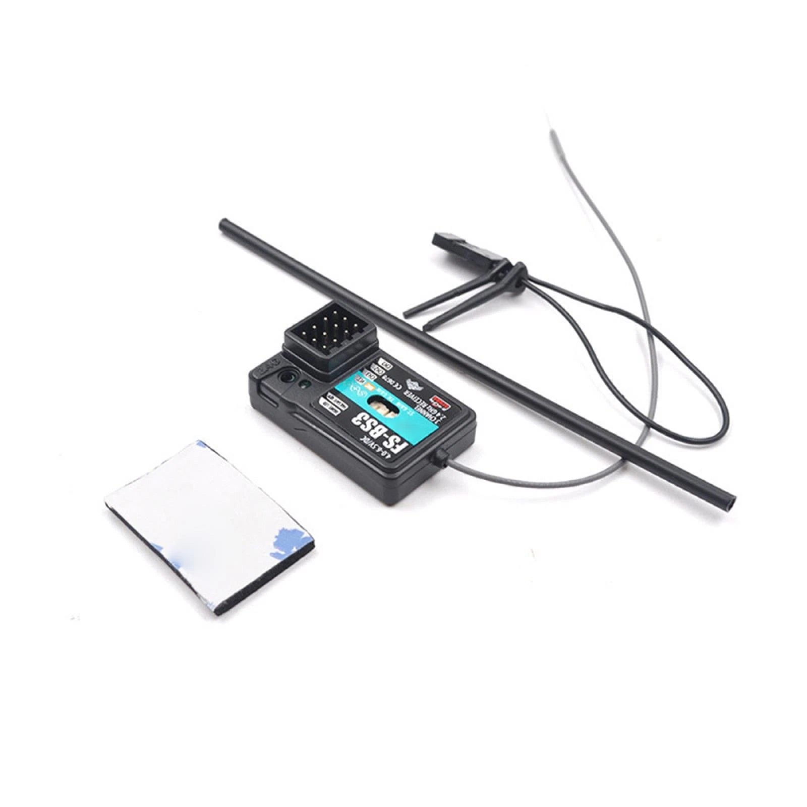 Fs-bs3 2.4g 3-channel Receiver With Gyro Stabilization For Flysky