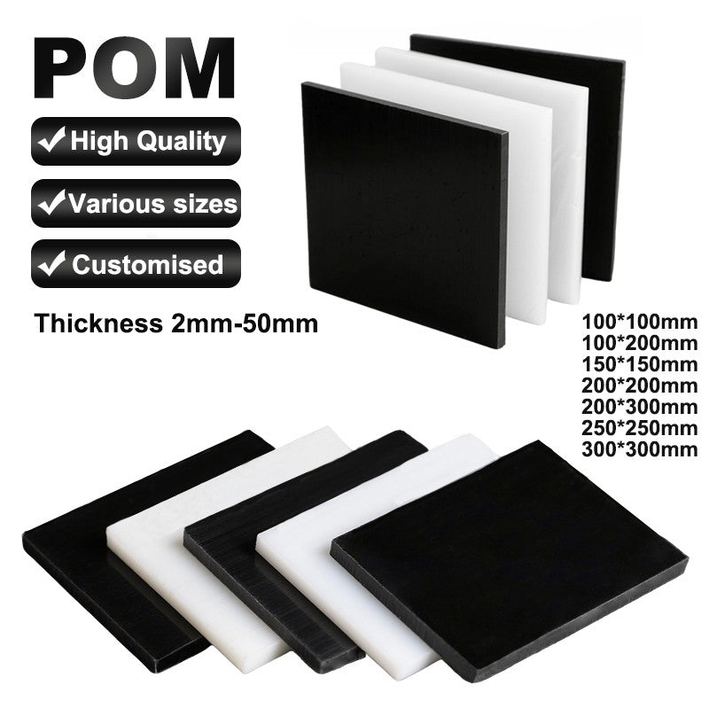 Acetal POM Sheet Polyacetal Plastic 2-50mm Thick
