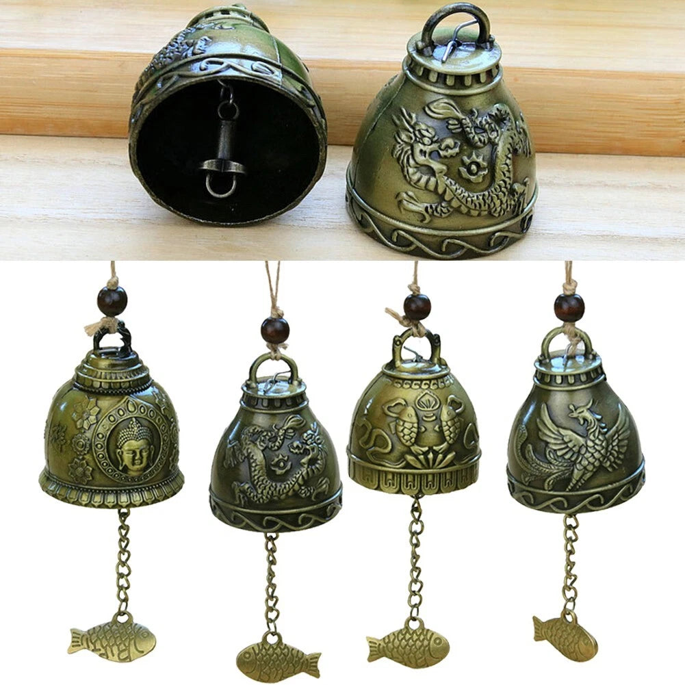 Bells Metal Copper Metal Copper Ornament Small Fish Pendant Hanging