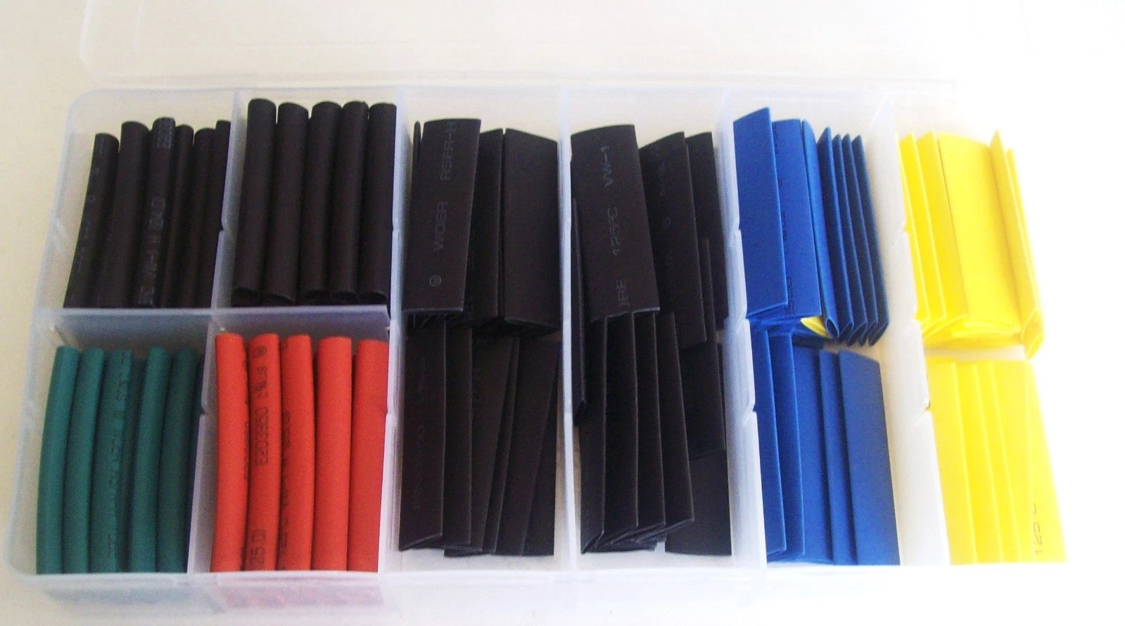 Ate Pro Heat Shrink Tubing Wire Wrap Shrink Tube Assortment 8 Sizes