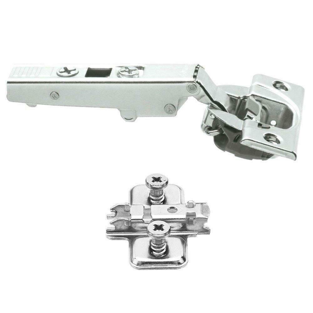 Blum Hinges Soft Close Clip On 71B3550 & Mount Plate 110 Degree