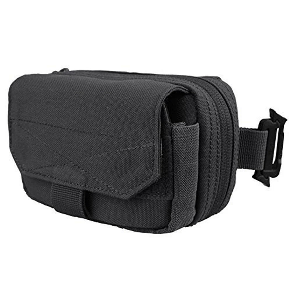 Molle Digi Pouch Camera Gps Cell Phone Digital Gear Case - Black