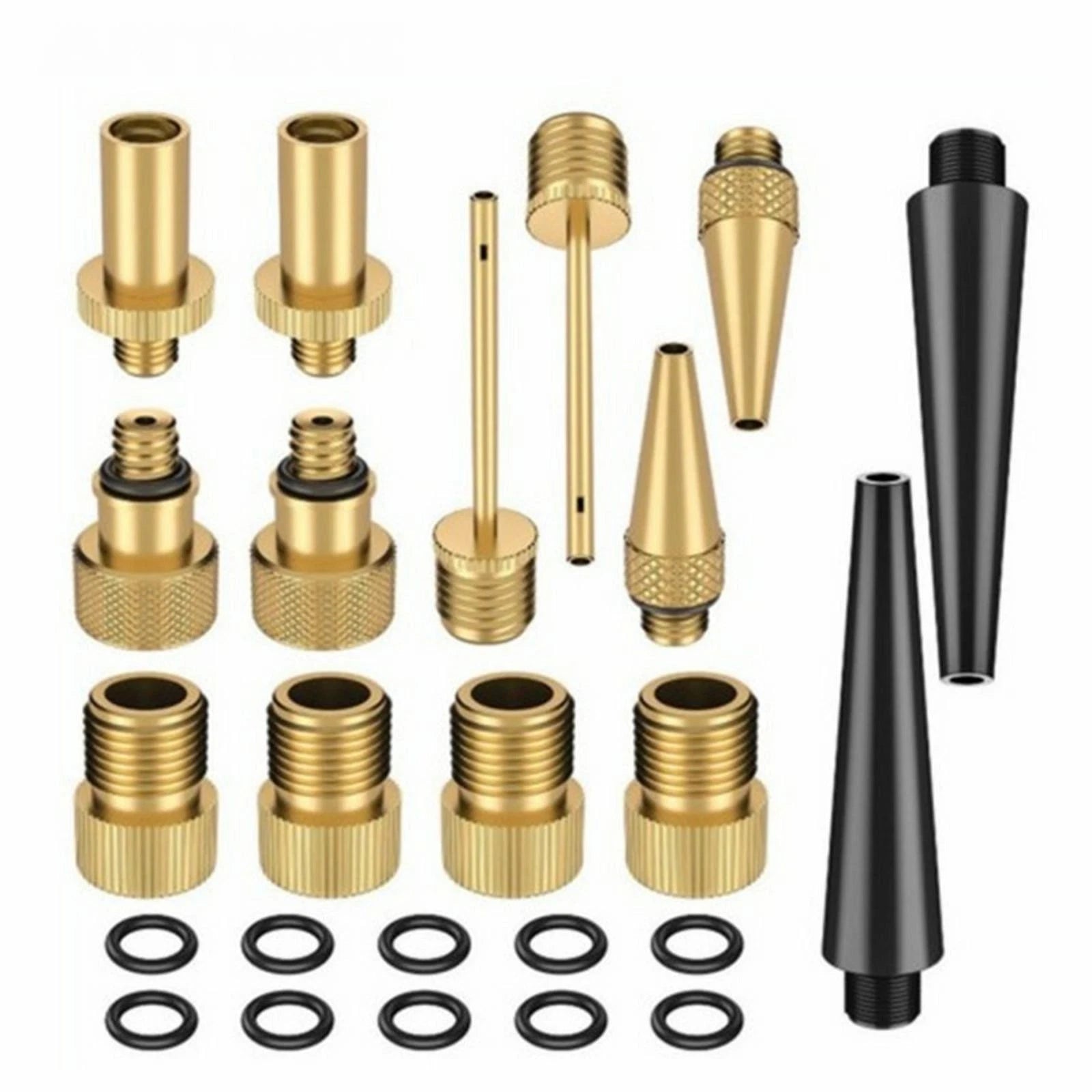 Bicycle Valve Adapter Plus 10 Gaskets Valve Adapter Dv Bicycle Pump