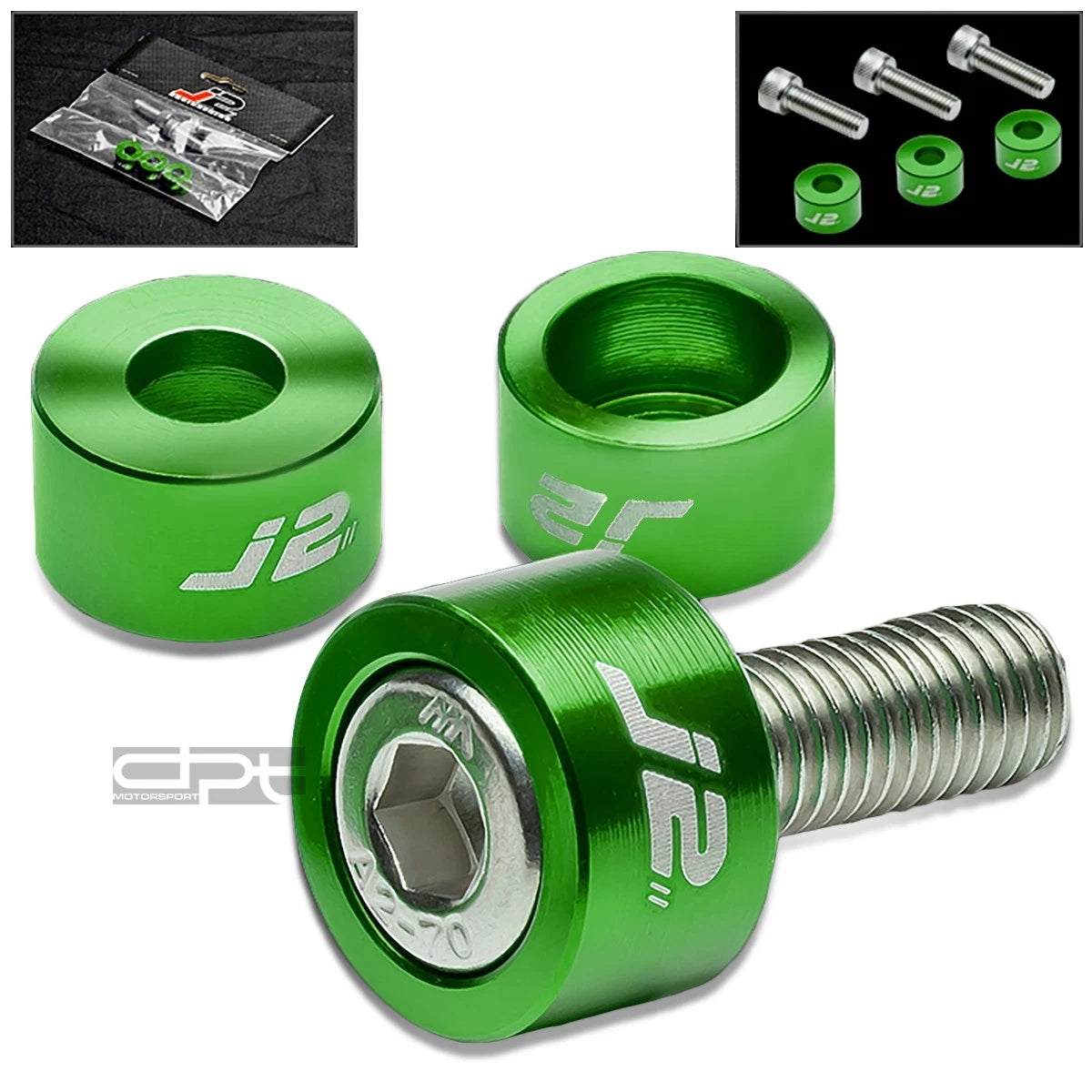 J2 Engine Ignition Distributor Metric Cup Washer+bolt/nu<wbr/>t Kit