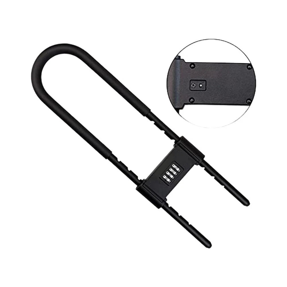 Password Protected Keyless U Lock For Bicycles Motorcycles Doors And