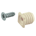 Hettich 45169 Hinge Dowels & Screws 10x11mm (1 Dowel & 1 Screw)