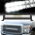 Dual Row 22"108W 36 Bridgelux Led Work Offroad Flood+spot Driving