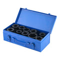 10pc 1in Impact Socket Drive 6-Point 22-50mm Metric CR-V Heavy Duty