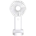 Usb Rechargeable Portable Handheld Fan 3 Wind Strengths 15x10x4cm Size