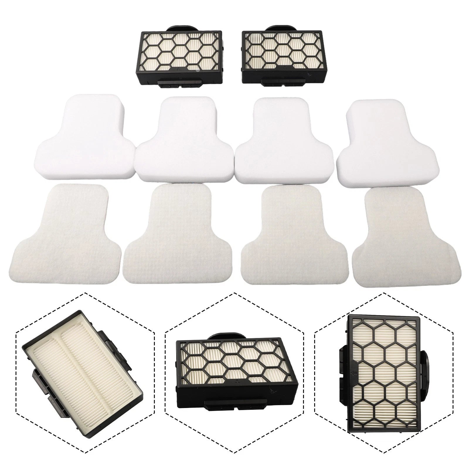 Filters Parts Cz2001 Cz500eut Cz500ukt Canister For Shark Vacuum