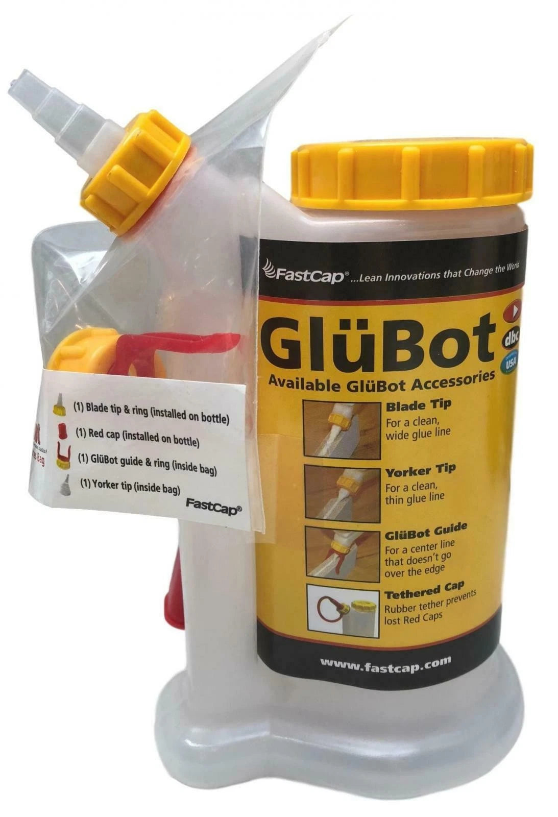 Fastcap Glubot Glue Bottle Dispenser 473ml (16oz) | Built Supply Co