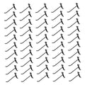 6 Inch Gloss Black Metal Wire Gridwall Hooks Grid Panel Display Hanger