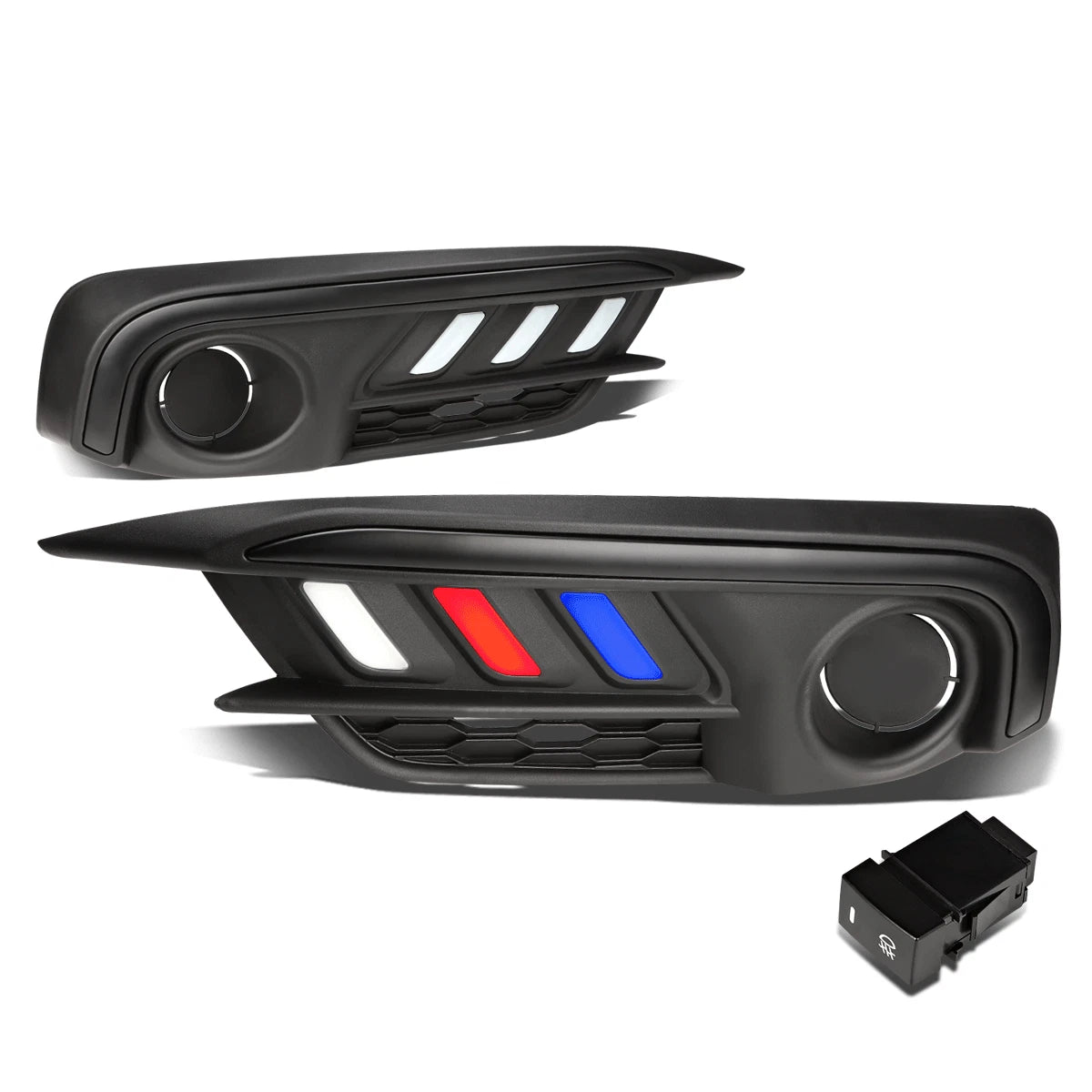Fit 2016-2017 Honda Civic Mustang Style 3-color Led | Built Supply Co