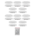 31b For Security Magnetic Reed Switch Nc No Combined Door Contact