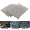 Bumper Mesh Net Car Easy To Install Plastic Repair Hole Silver