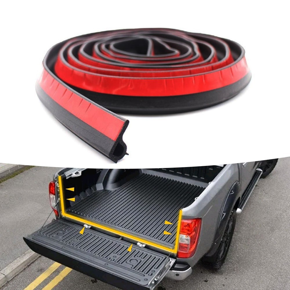 9.8ft Rubber Tailgate Seal Strip Truck Weather Stripping Seal Car