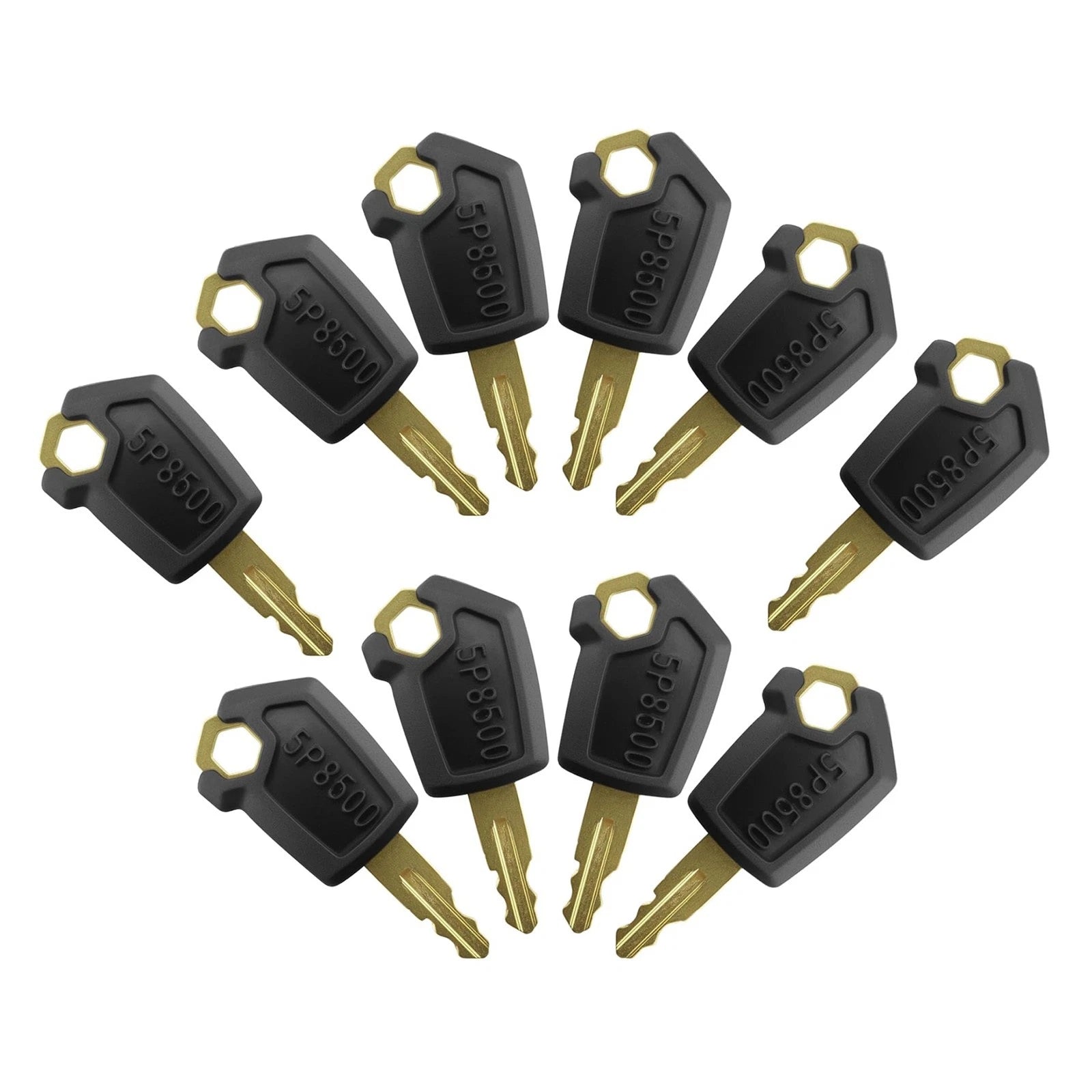 10 Unit 5p8500 Heavy Machinery Key For Caterpillar Asphalt Compactor