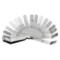 16PC 100mml Offset Feeler Gauge Metric & Sae Mark:0.127-0.508mm