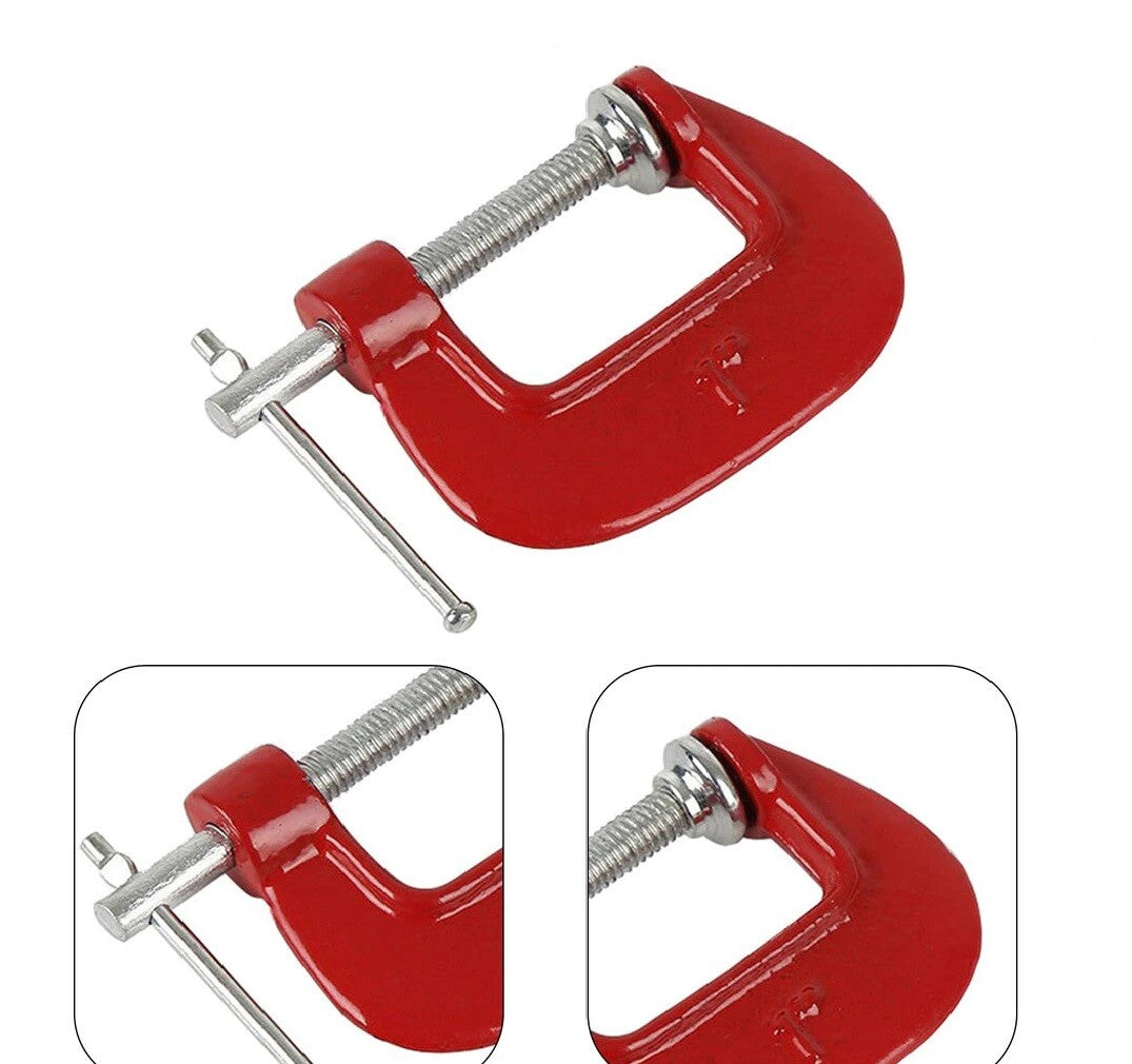 2pc-pack Heavy Duty Cast Iron G C Welding Clamp Grip 1"-120gm