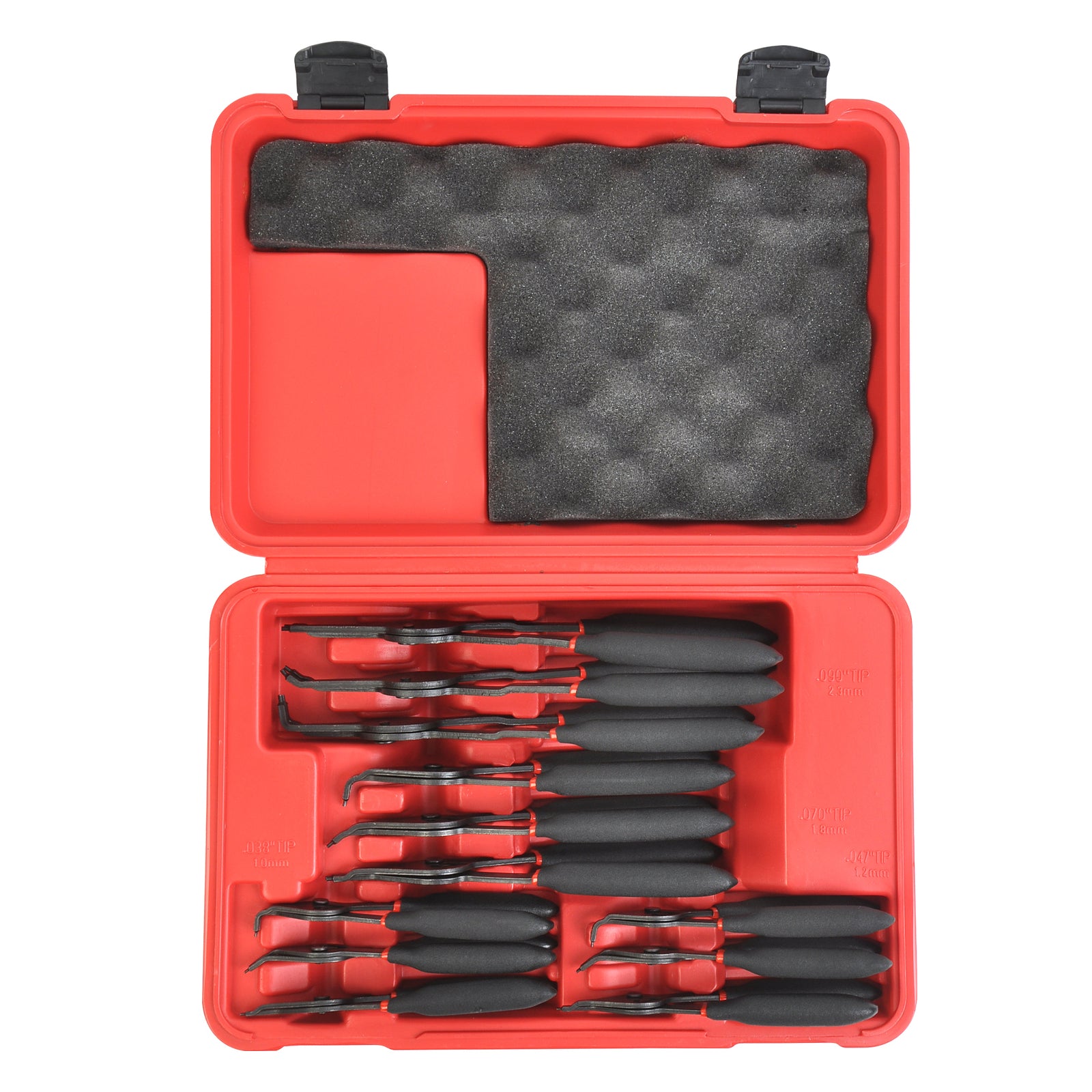 Snap Ring Pliers Set Fixed Tip Combination 0.038–0.090in by Unbranded
