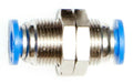 Tube Fitting Bulkhead Union Connector Push In 1/4 OD 5pcs by Unbranded