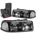 For 1999-2007 Gmc Sierra 1500 Yukon Black Clear | Built Supply Co