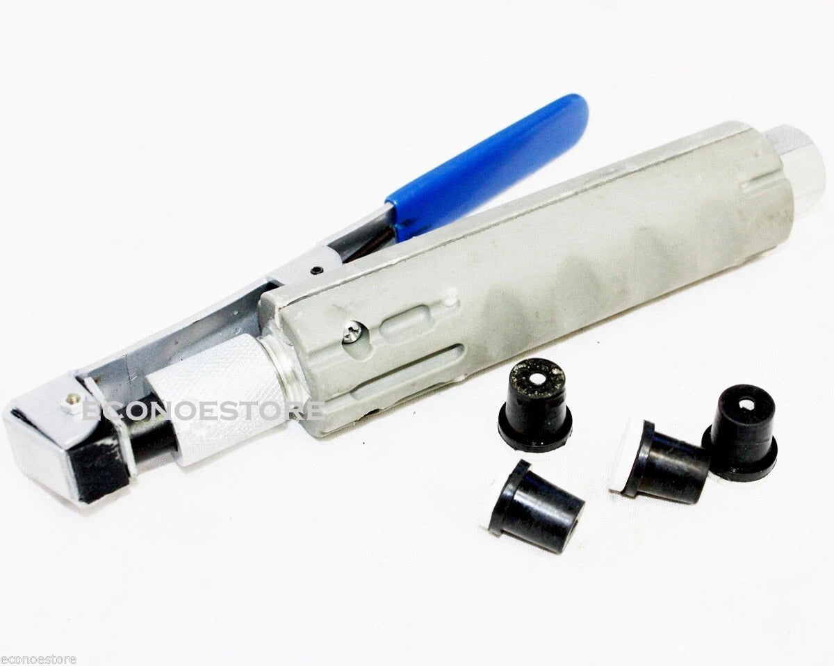 Lot Two 1/4" Npt 4 Nozzles Air Jet Air Sandblaster Gun With Tips Sand