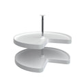 Rev-a-shelf Kitchen Pie Cut Kidney Shape Lazy Daisy 2 Shelf Corner