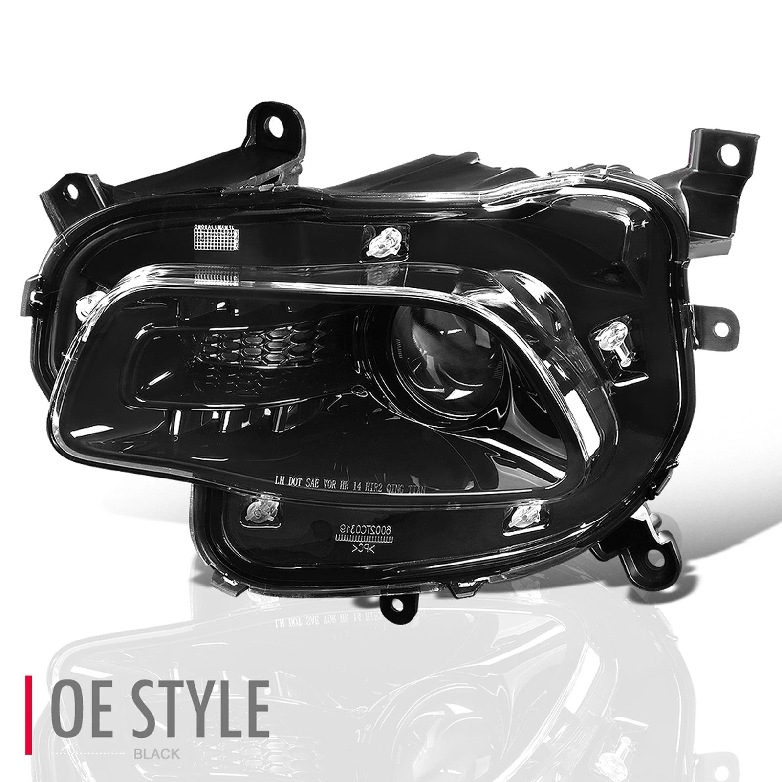 Fit 14-18 Jeep Cherokee Oe Style Crystal Clear Left | Built Supply Co