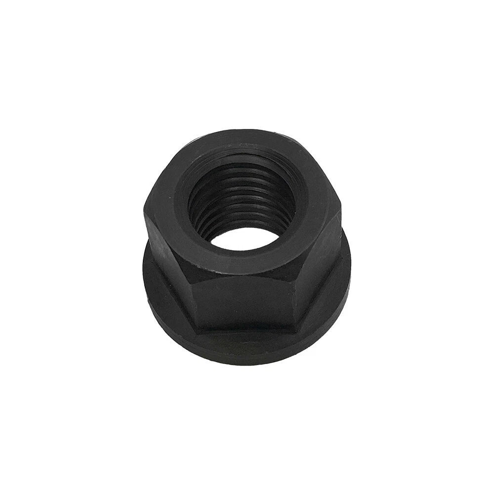 Black Oxide Finish 5/8"-11 Thread Flange Nut Steel Hex Threading