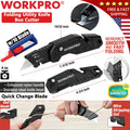 Workpro Folding Utility Knife Quick Change Blades Pocket Knife W/10
