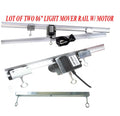 Lot Two 83" Light Track Rail Motor Grow Light Mover For Led De Gavita