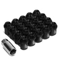 J2 7075 Forged Aluminum M12x1.5 20Pc 3.5cm Close-End Lug Nut Set
