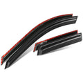 Fit 07-12 Acura Rdx Glossy Black 3m Adhesive Tape 4 Window Visors