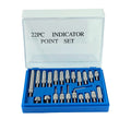 22PCS Dial Indicator Point Set Carbide Tips Indicator Contact Points