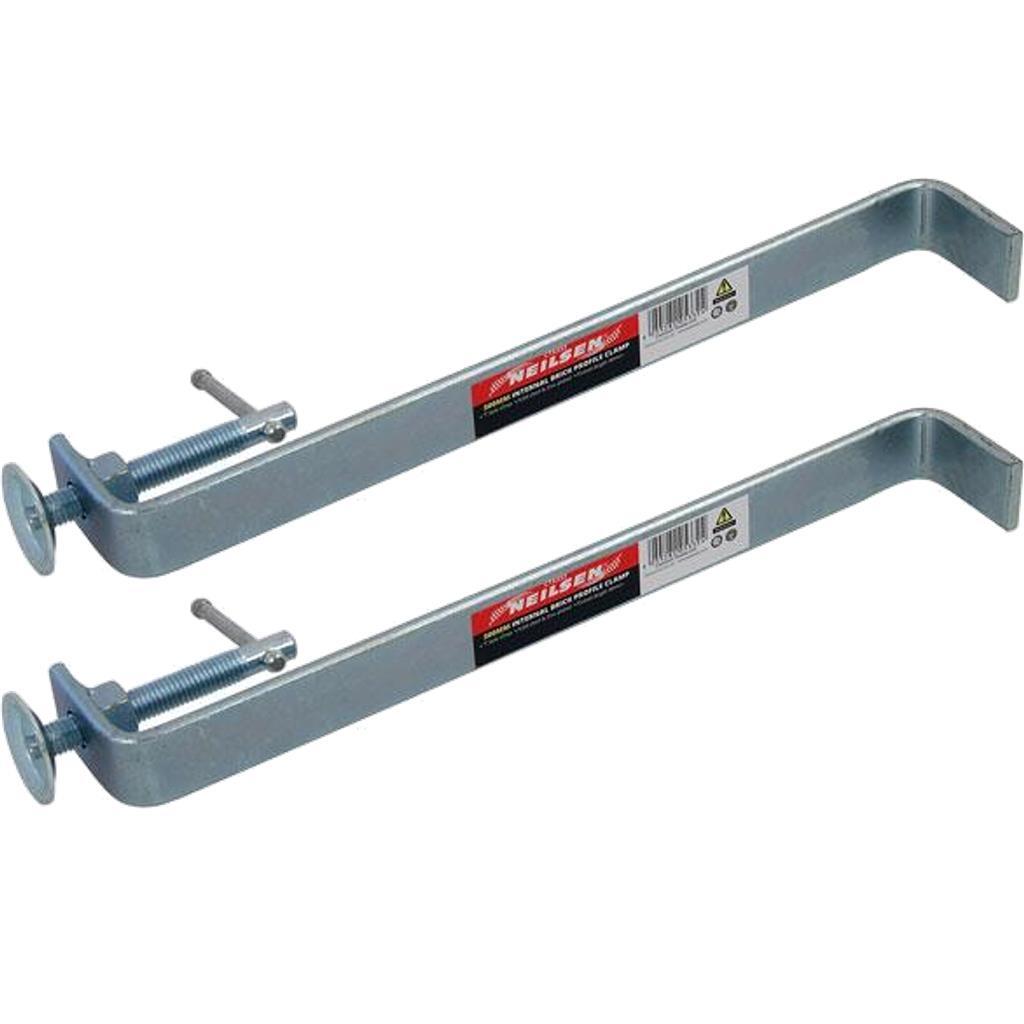 Neilsen Internal Bricklaying Profile Clamp Set