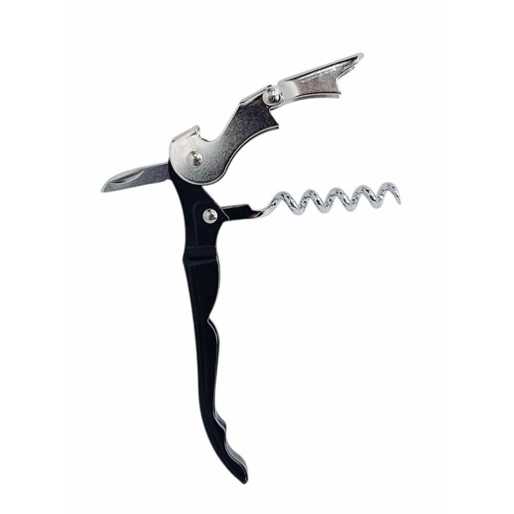 Waiters Corkscrew Wine Opener With Foil Cutter And Bottle Opener,