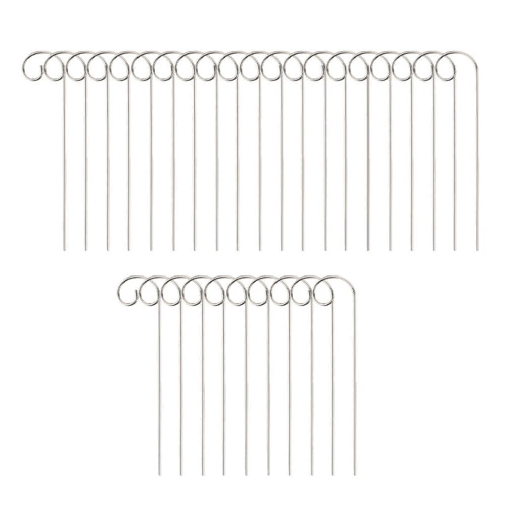 30 Pack Stainless Steel Garden Sign Holder For Plant Labels And
