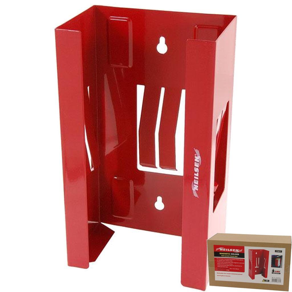 Neilsen Magnetic Disposable Glove Tissue Wipes Dispenser Holder Storage BoxOpens