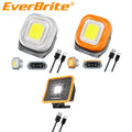 EverBrite 1000 Lumens Rechargeable Work Light Orange/White/COB Work
