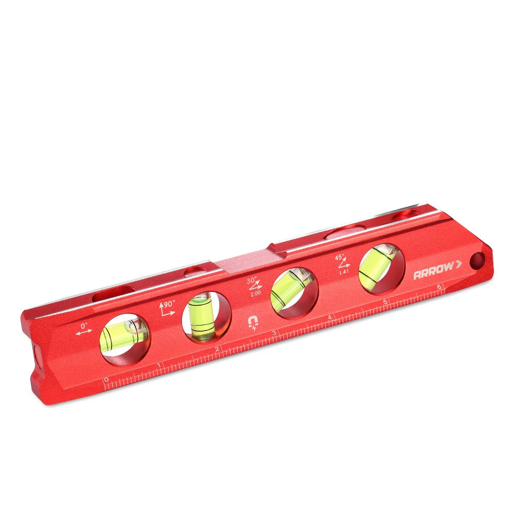 Arrow 8-inch Magnetic Torpedo Level Level Tool Metric Sae