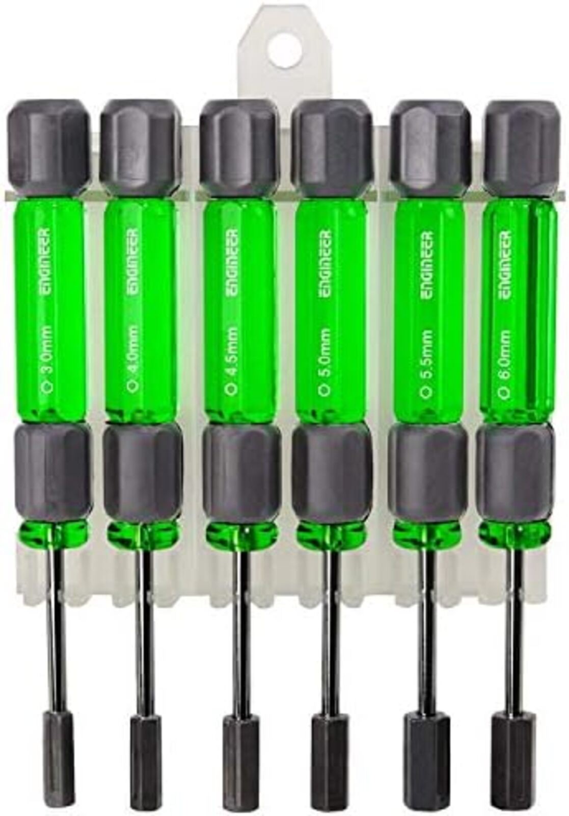 Engineer DK-14 Precision Nut Driver Set Green